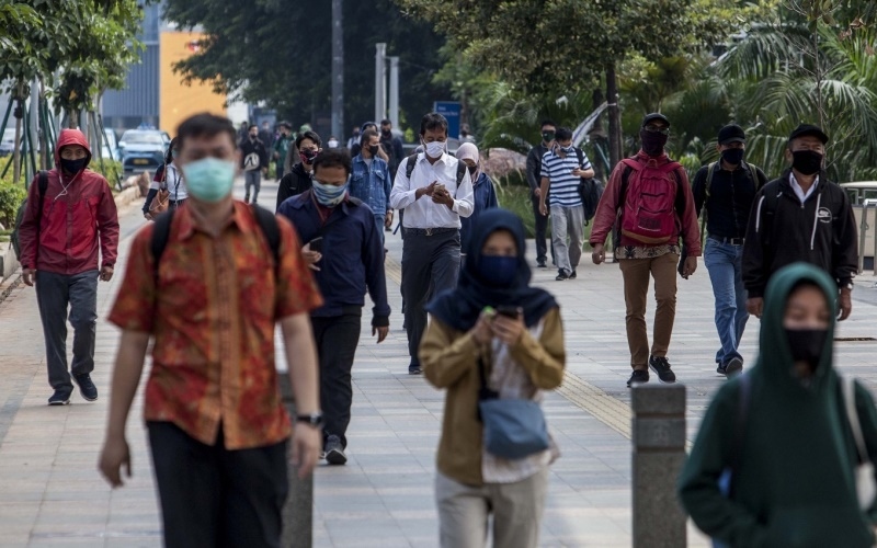 Indonesia cân nhắc đeo khẩu trang trở lại do các ca mắc Covid-19 tăng